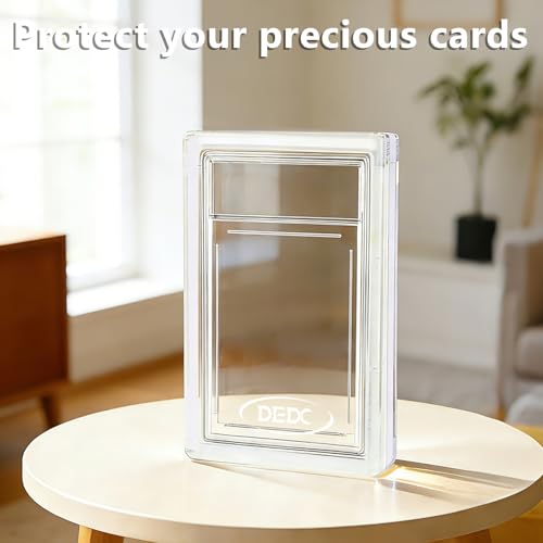 DEDC Premium Magnetic Acrylic Display Case for PSA Graded Cards