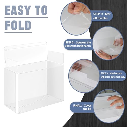 DEDC Premium PET Protective Case for MTG Booster Boxes