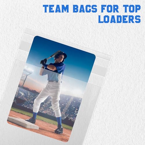 DEDC Professional Resealable Team Bags for Trading Cards
