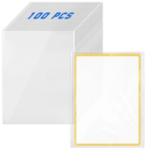 DEDC Archival-Grade Jumbo Card Sleeves for Oversized Collectibles