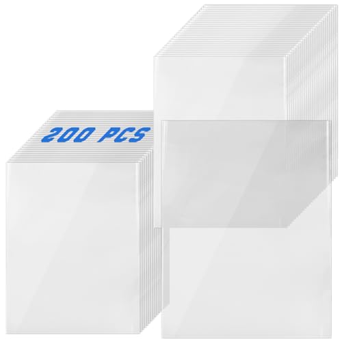 DEDC Archival-Grade Jumbo Card Sleeves for Oversized Collectibles