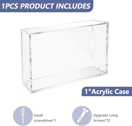 DEDC Premium Acrylic Display Case for Commander Decks