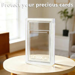 DEDC Premium Magnetic Acrylic Display Case for PSA Graded Cards