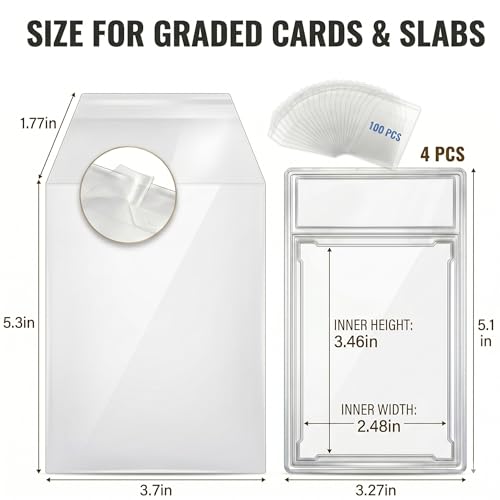 DEDC Professional Grade Card Protection and Display System