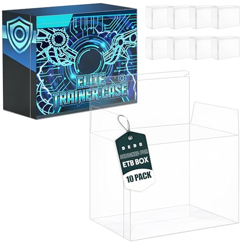 DEDC Premium Protective Display Case for Elite Trainer Boxes