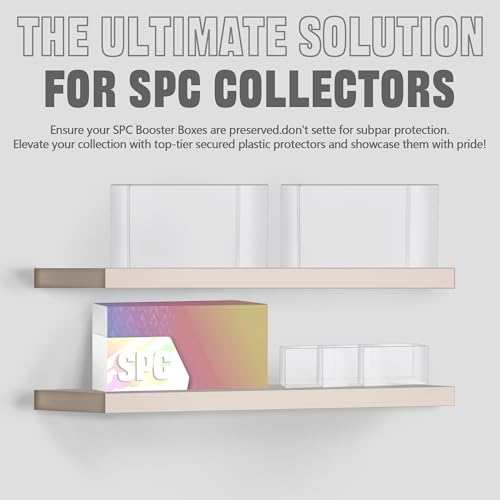 DEDC Premium Clear Display Case for Prismatic Evolutions SPC