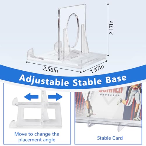 DEDC Professional Magnetic Booklet Card Display Case