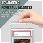 DEDC Premium Magnetic Acrylic Display Case for PSA Graded Cards