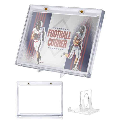 DEDC Professional Magnetic Booklet Card Display Case