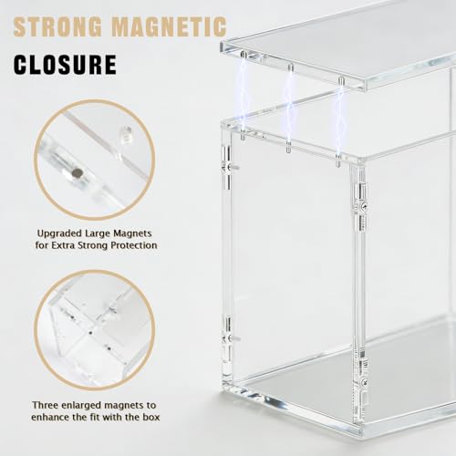 DEDC Professional Acrylic Display Case for TCG Booster Boxes