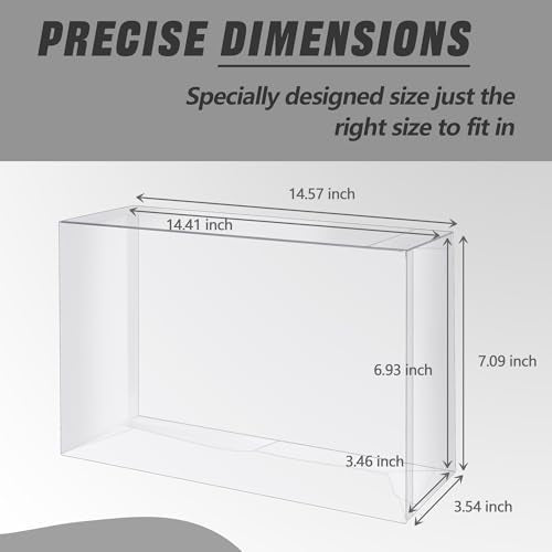 DEDC Premium Clear Display Case for Prismatic Evolutions SPC