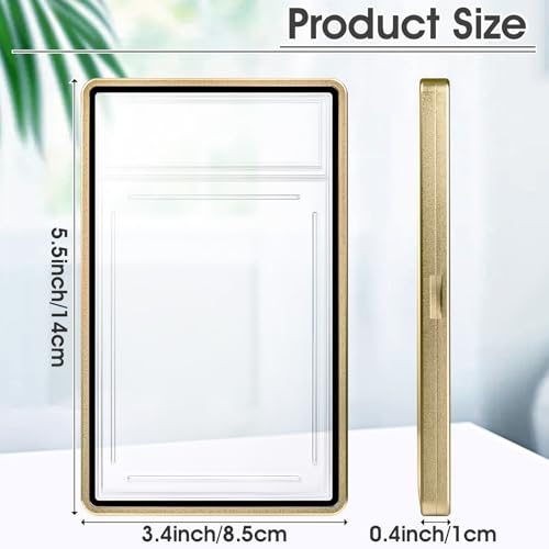 DEDC Premium Magnetic Metal Graded Card Display Case