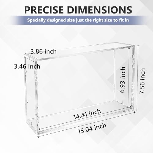 DEDC Premium Acrylic Display Case for Prismatic Evolutions Super Premium Collection