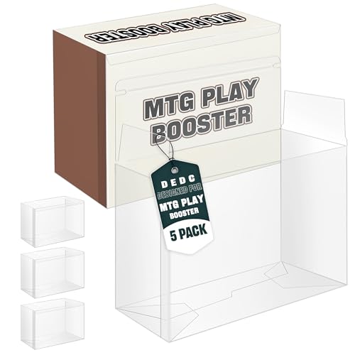 DEDC Premium PET Protective Case for MTG Play Booster Boxes