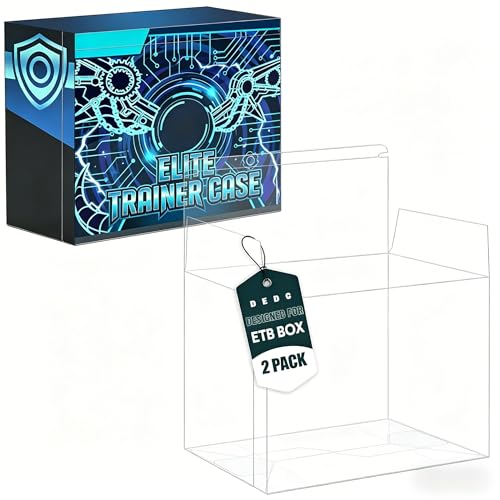 DEDC Premium Protective Display Case for Elite Trainer Boxes