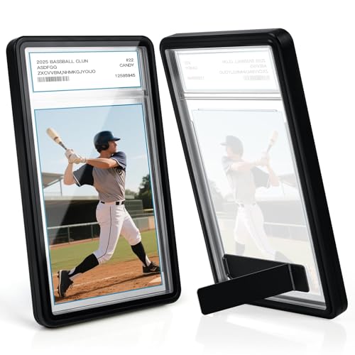 DEDC Premium Aluminum Graded Card Display Case