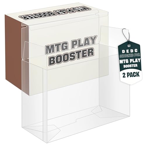 DEDC Premium PET Protective Case for MTG Play Booster Boxes