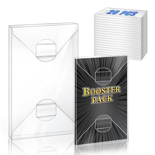 DEDC Premium PET Booster Pack Display Case