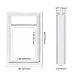 DEDC Premium Magnetic Acrylic Display Case for PSA Graded Cards