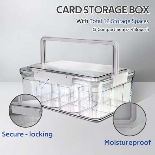 DEDC Airtight Professional Trading Card Storage Case