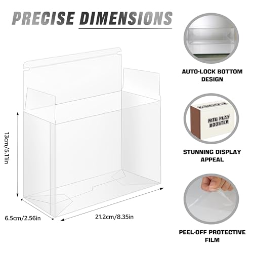 DEDC Premium PET Protective Case for MTG Play Booster Boxes