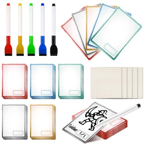 DEDC Premium Erasable Token Kit for Tabletop Gaming