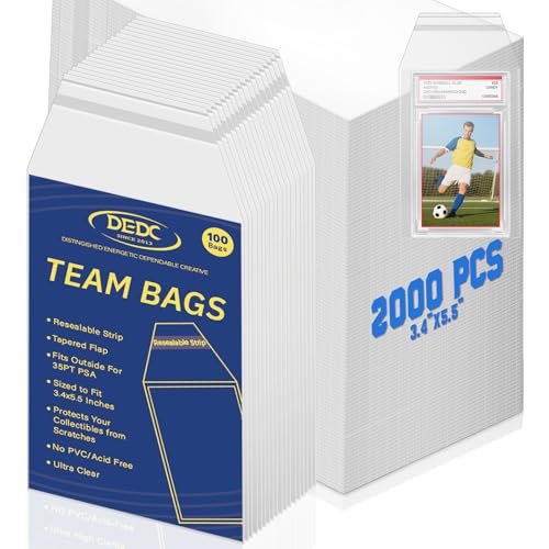 DEDC Premium Graded Card Slab Sleeves for PSA Holders