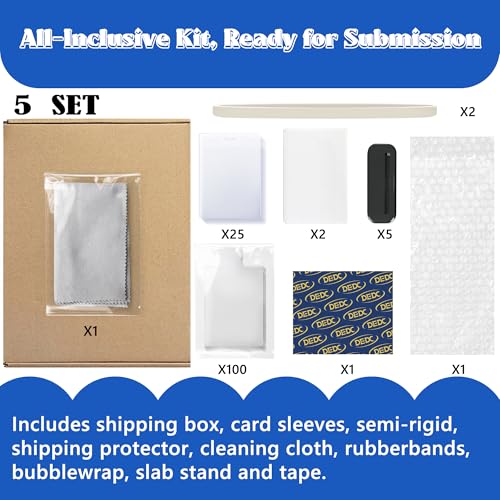 DEDC Professional Card Grading Submission Kit