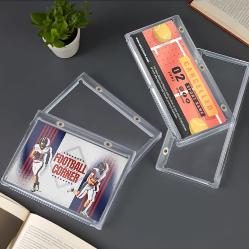 DEDC Professional Magnetic Booklet Card Display Case