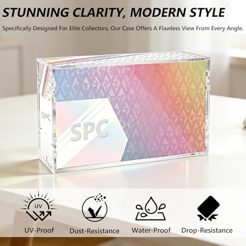 DEDC Premium Acrylic Display Case for Prismatic Evolutions Super Premium Collection