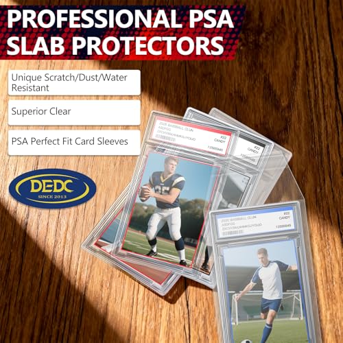 DEDC Premium Graded Card Slab Sleeves for PSA Holders
