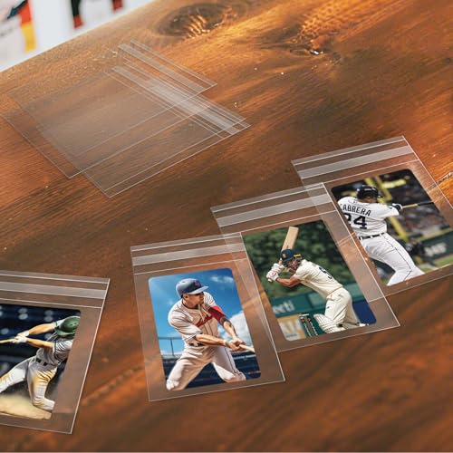 DEDC Professional Resealable Team Bags for Trading Cards
