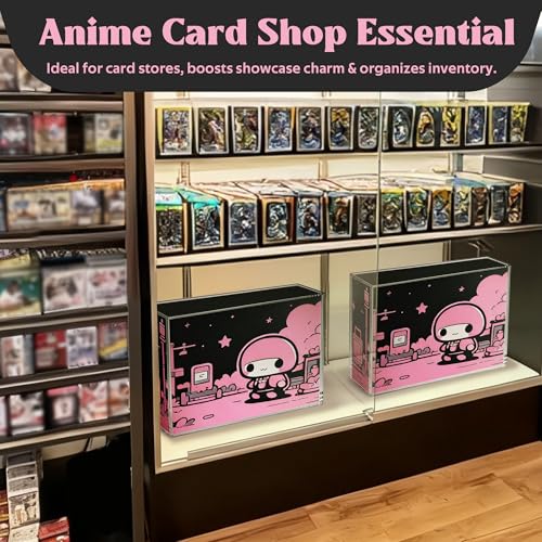 DEDC Premium Acrylic Display Case for Lorcana Booster Boxes