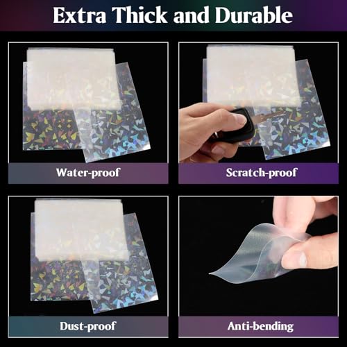 DEDC Premium Holographic TCG Protective Deck Sleeves