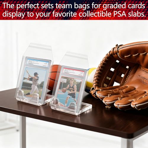 DEDC Premium Graded Card Slab Sleeves for PSA Holders