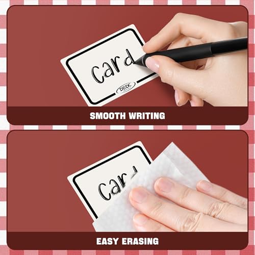 DEDC Reusable Dry-Erase Organizational Labels for TCG Deck Boxes