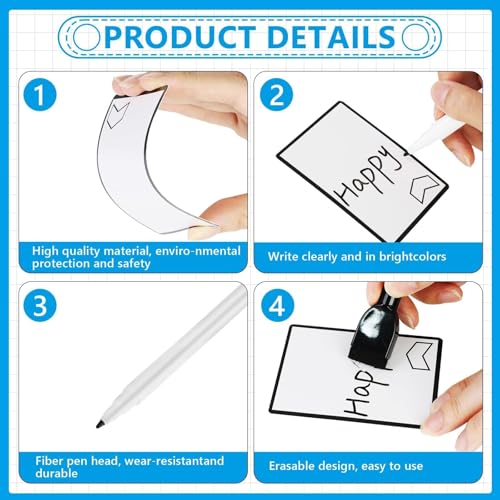 DEDC Premium Dry Erase Tokens for Tabletop Gaming