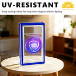 DEDC Premium Magnetic Acrylic Display Case for PSA Graded Cards