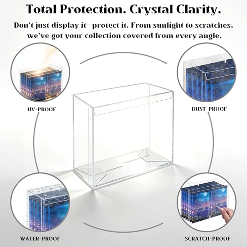 DEDC Premium PET Protective Case for MTG Booster Boxes