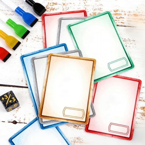 DEDC Premium Erasable Token Kit for Tabletop Gaming