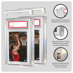 DEDC Premium Magnetic Acrylic Display Case for PSA Graded Cards