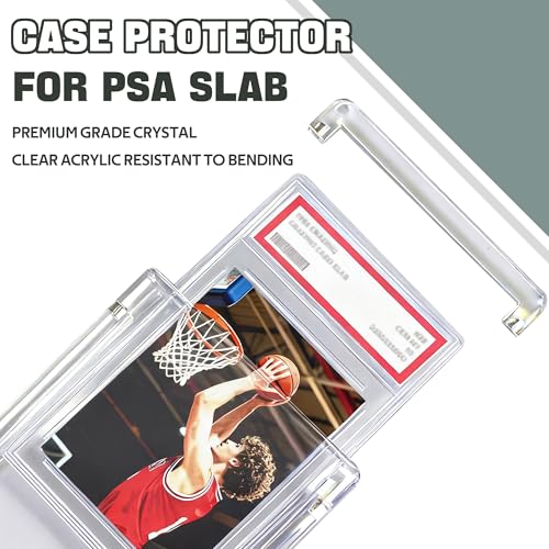 DEDC Premium Magnetic Acrylic Display Case for PSA Graded Cards