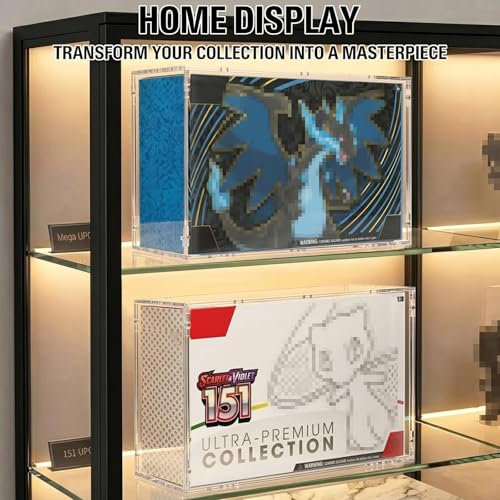 DEDC Premium Acrylic Display Case for Pokémon UPC