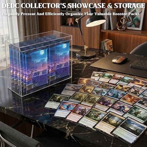 DEDC Premium PET Protective Case for MTG Booster Boxes