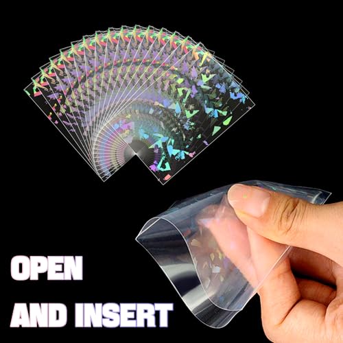 DEDC Premium Holographic TCG Protective Deck Sleeves