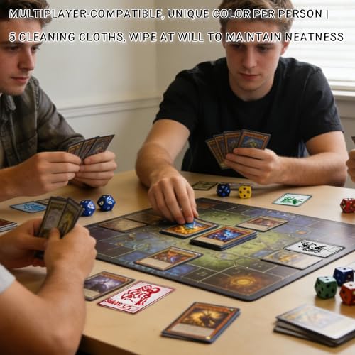 DEDC Premium Erasable Token Kit for Tabletop Gaming
