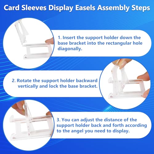 DEDC Professional Magnetic Booklet Card Display Case