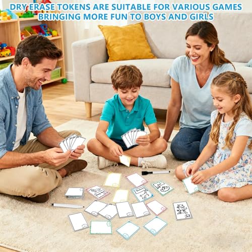 DEDC Premium Dry Erase Tokens for Tabletop Gaming