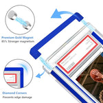 DEDC Premium Magnetic Acrylic Display Case for PSA Graded Cards