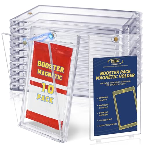DEDC Professional Magnetic Booster Pack Protector Case